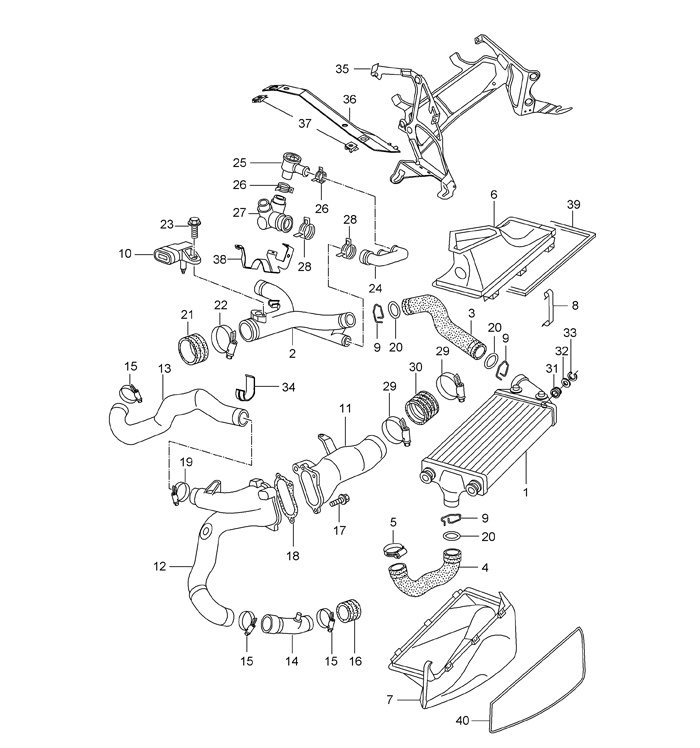 Porsche 996 Turbo & GT2 Parts